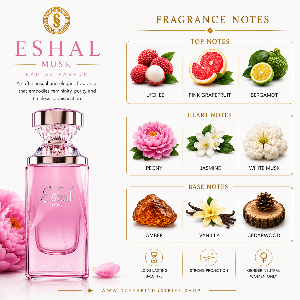 Eshal Musk Paris Corner - 100ml