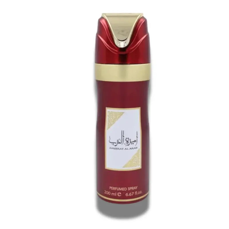 Ameerat Al Arab Red Body Spray - 200ml - 200ml - Dubai