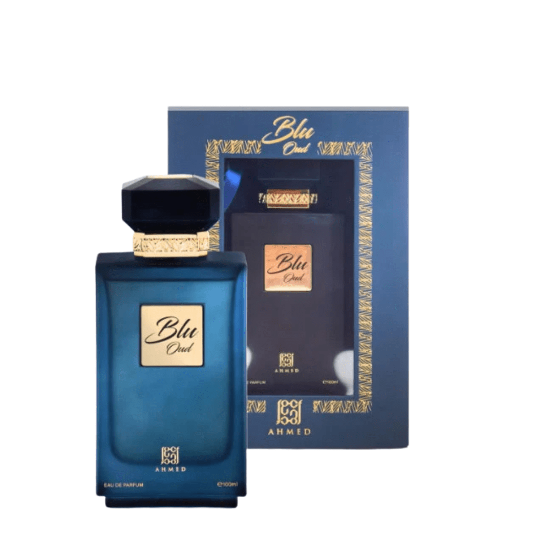 Blue Oud Ahmed Al Maghribi 100ml Eau De Parfum Dubai Perfume β Dapper Industries