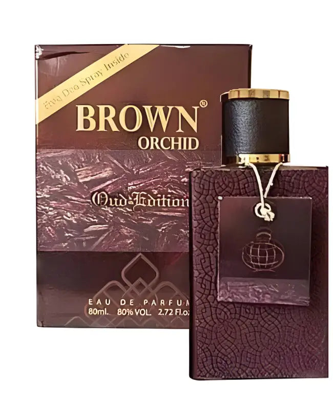 Brown Orchid (Oud Edition) - 80ml Eau Da Parfum - Dapper Industries SA
