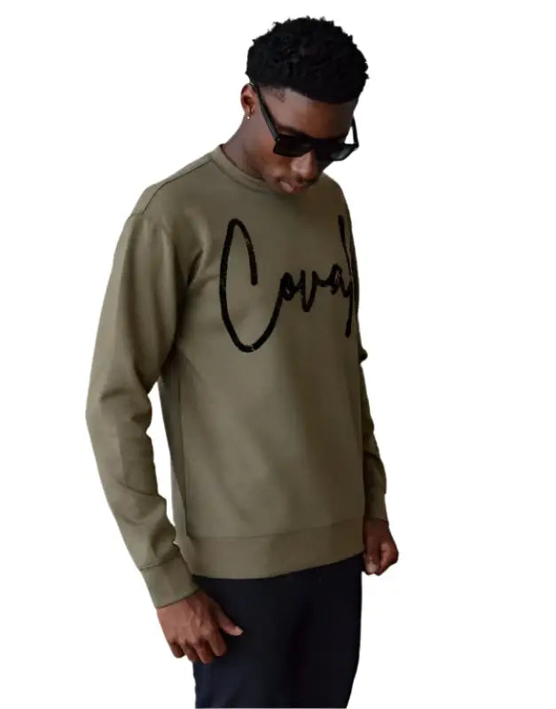 Covali Manarola Sweater Olive - Sweaters