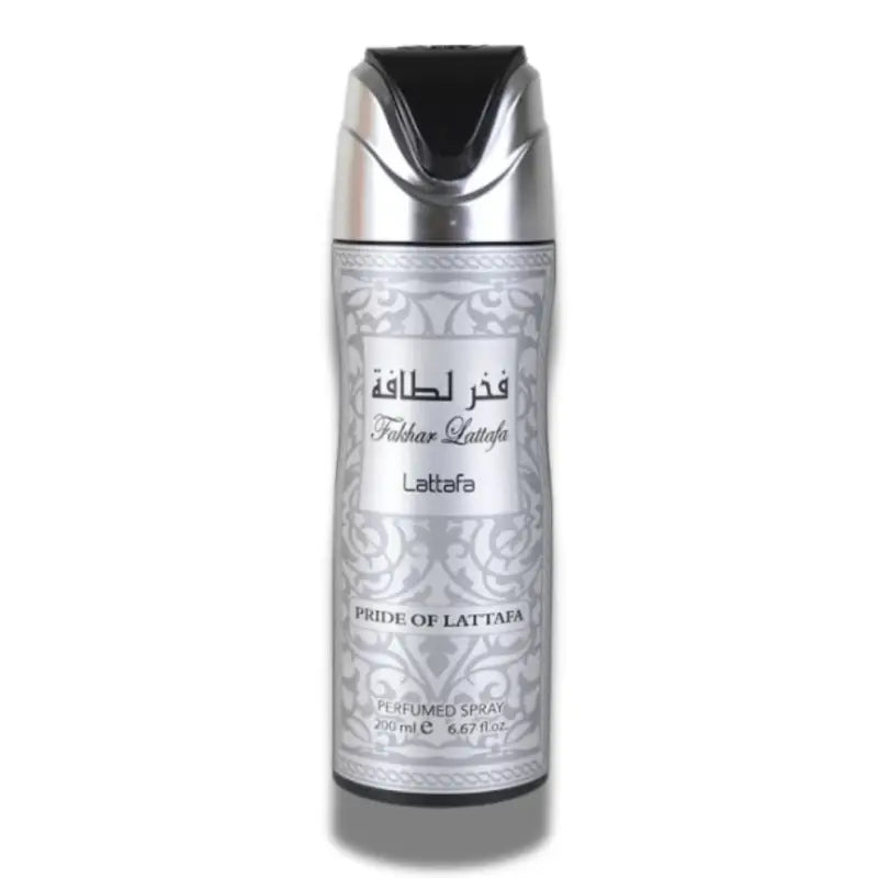 Fakhar Silver Lattafa Body Spray - 200ml - 200ml - Dubai