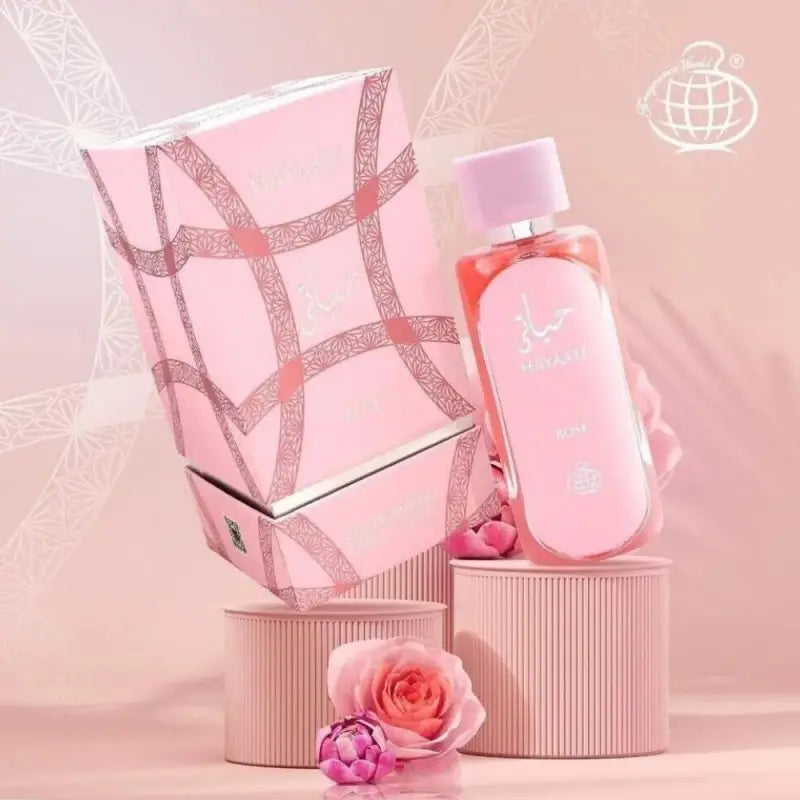 Hayaati Rose Fragrance World - 100ml Eau Da Parfum - Dapper Industries SA