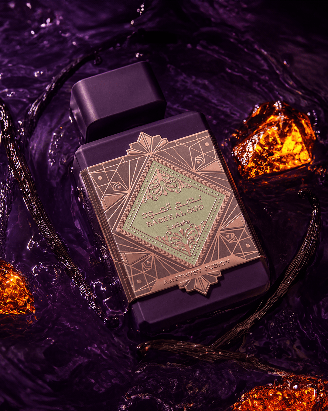 Lattafa Bade'e Al Oud Amethyst Fusion lifestyle product image