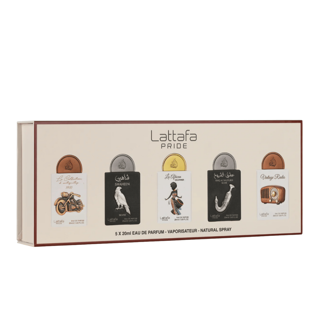 Lattafa Pride Giftset Box 05 - Lattafa Dubai Perfume โ Dapper Industries
