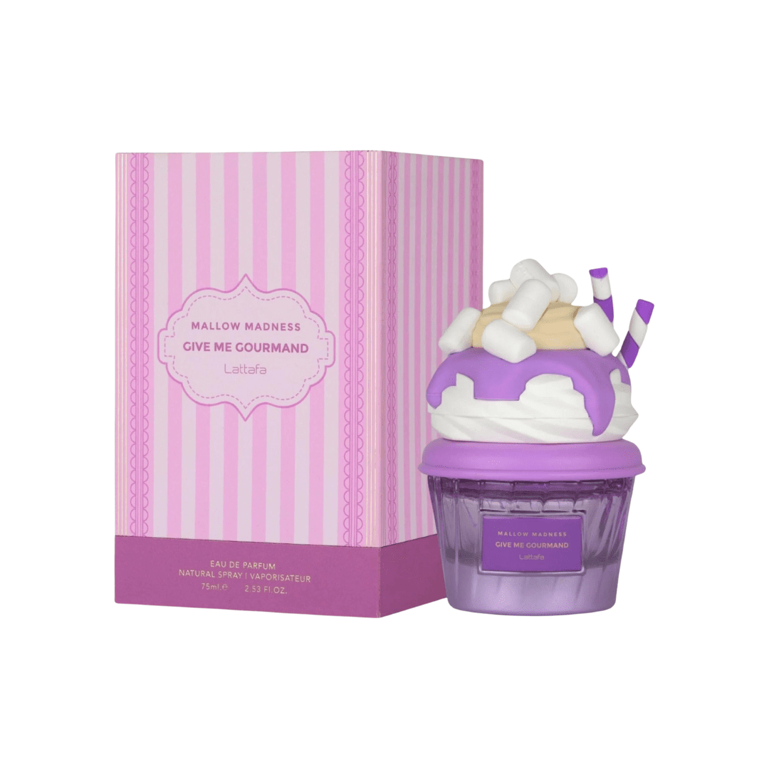 Mallow Madness Give Me Gourmand Lattafa - 75ml Eau De Parfum Dubai Perfume β Dapper Industries