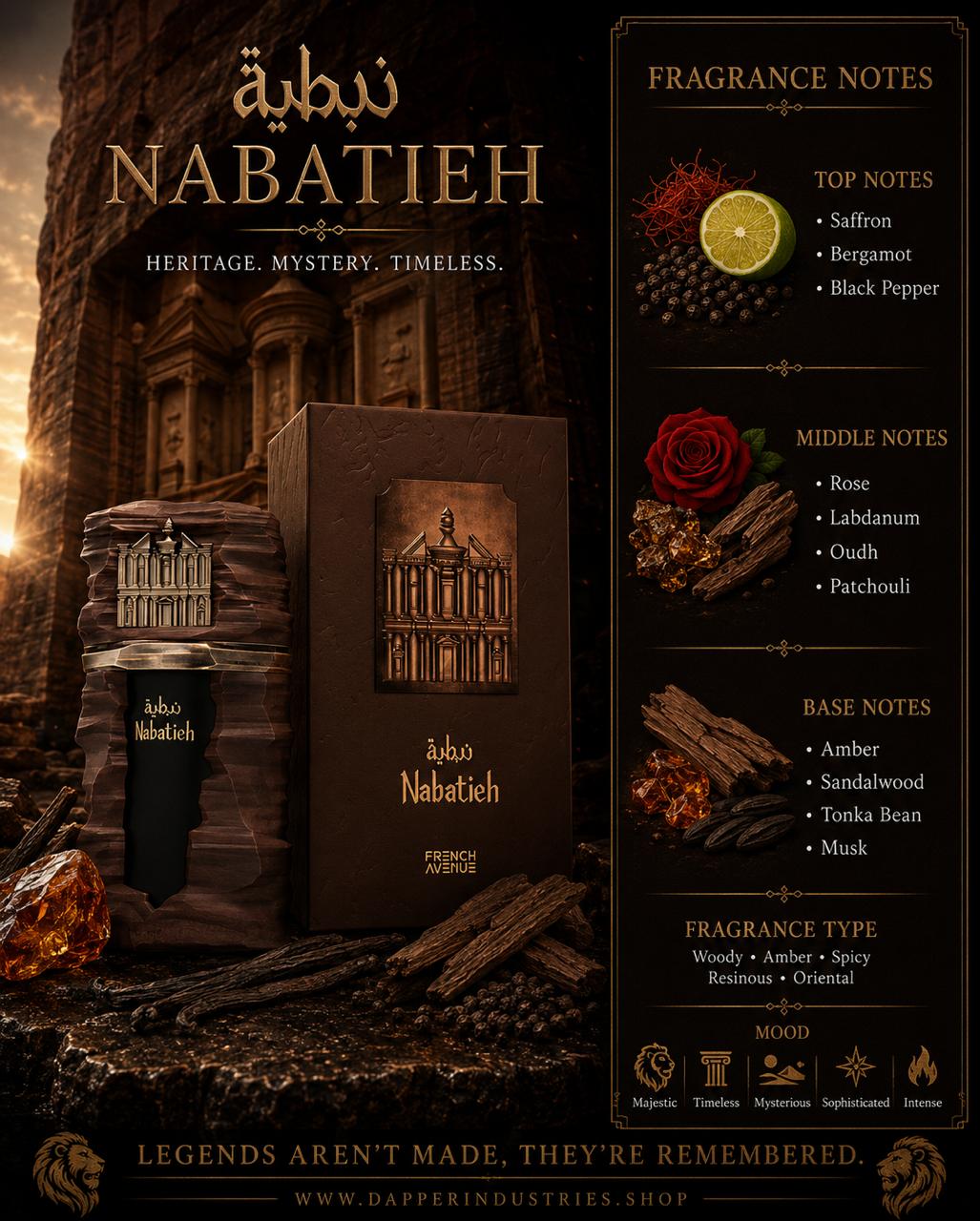 Nabatieh French Avenue - 100ml Dubai Perfume – Dapper Industries