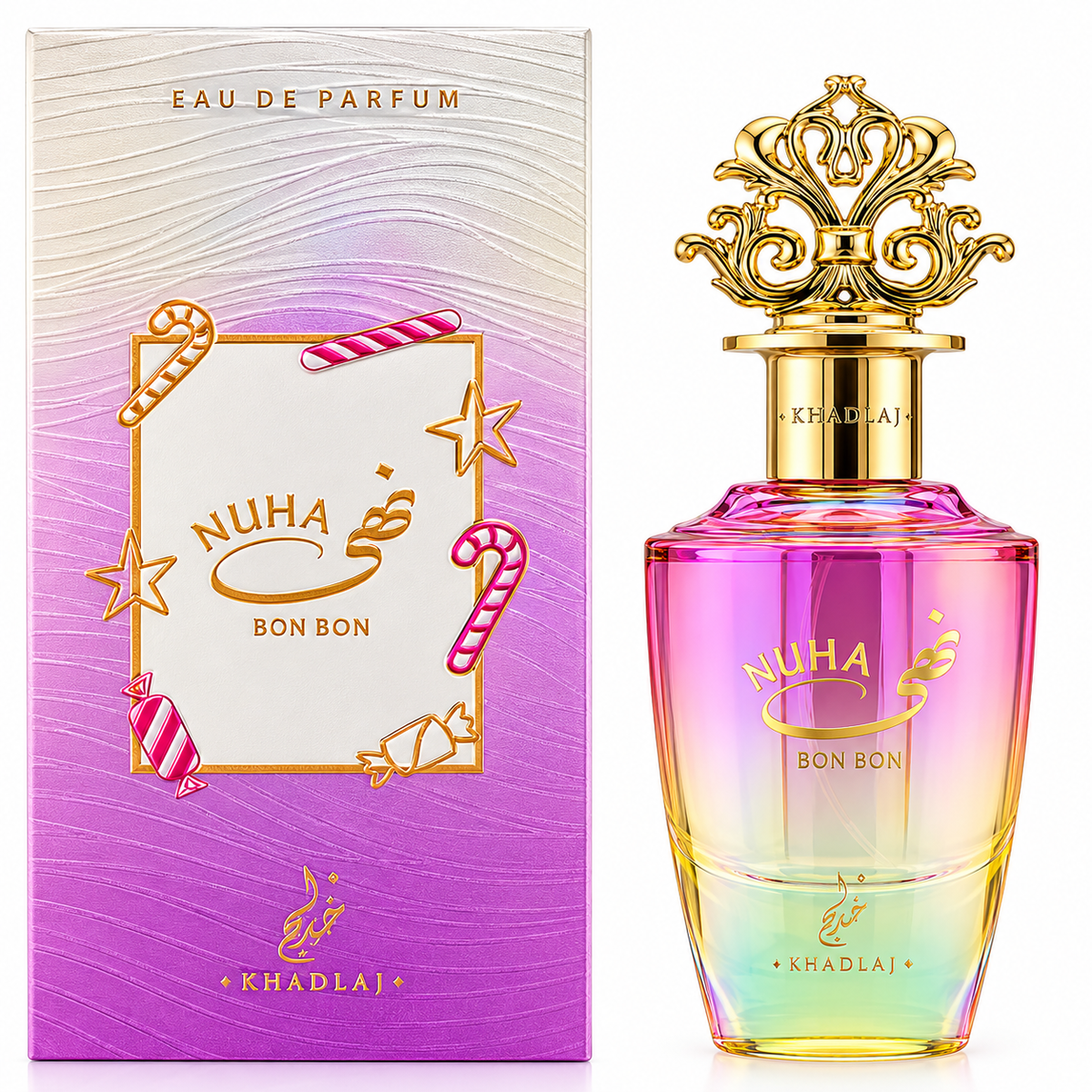 Nuha Bon Bon By Khadlaj – 85ml Eau de Parfum Dubai Perfume – Dapper Industries