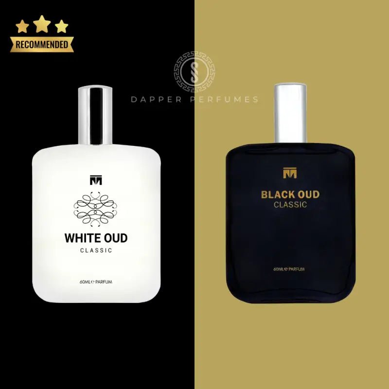 White & Black Oud Classic Dubai Perfume β Dapper Industries
