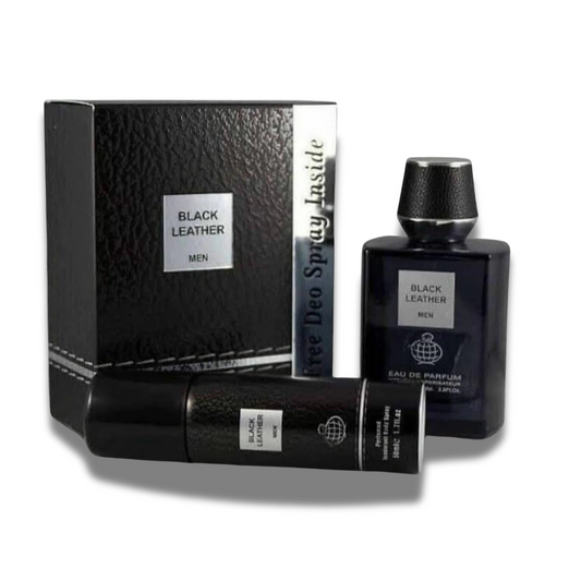 Black Leather Men Fragrance World - 100ml Eau Da Parfum