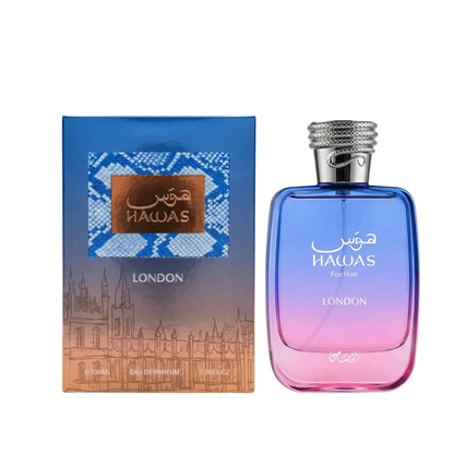 Hawas London  For Him- 100ml Eau De Parfum