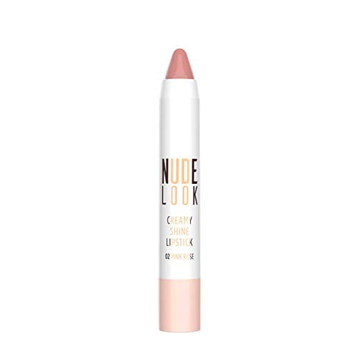 Golden Rose Creamy Shine Lipstick - Pink Rose