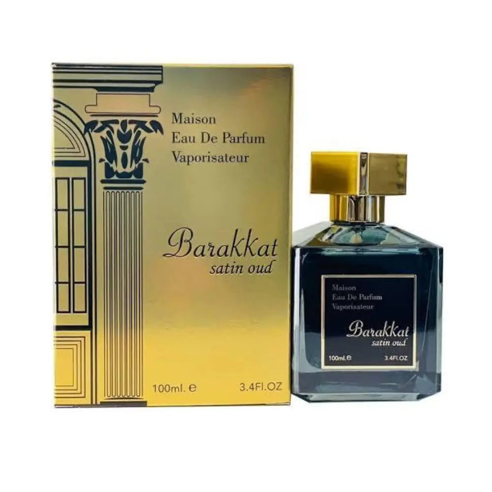 Barakkat Satin Oud - 100ml Eau De Parfum Dubai Perfumes