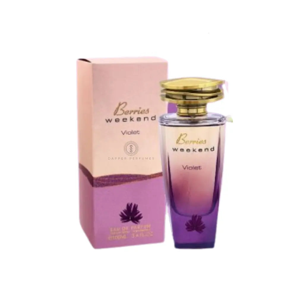 Berries Weekend Violet Edition - 100ml Eau Da Parfum - Dapper Industries SA