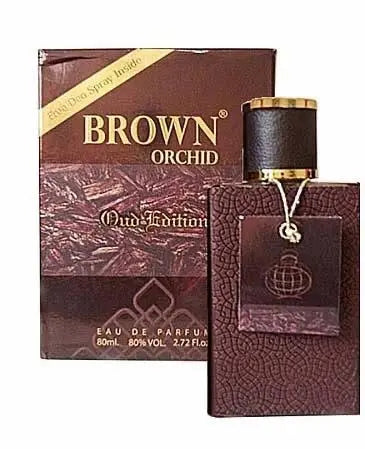 Brown Orchid (Oud Edition) - 80ml Eau Da Parfum - Dapper Industries SA