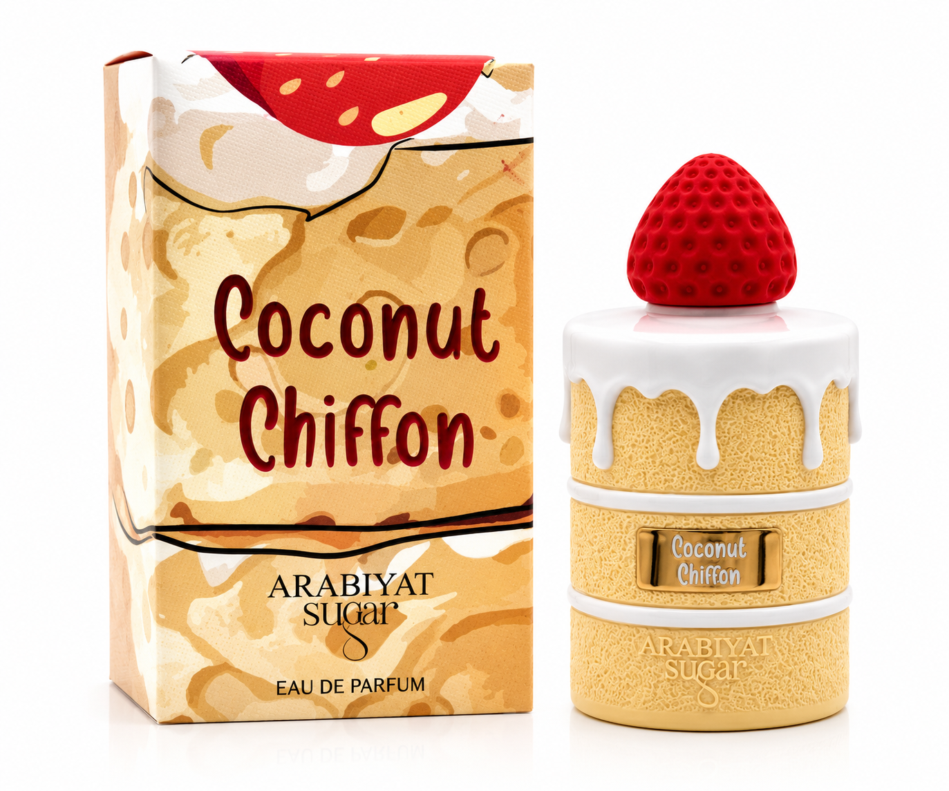 Coconut Chiffon Arabiyat Sugar – 100ml Eau De Parfum
