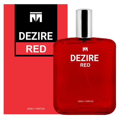 Dezire Red Designer Classic - 60ml Eau De Parfum - Dapper Industries SA