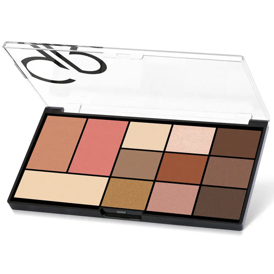 Golden Rose City Style Face & Eye Palette - Warm Nude - Dapper Industries SA