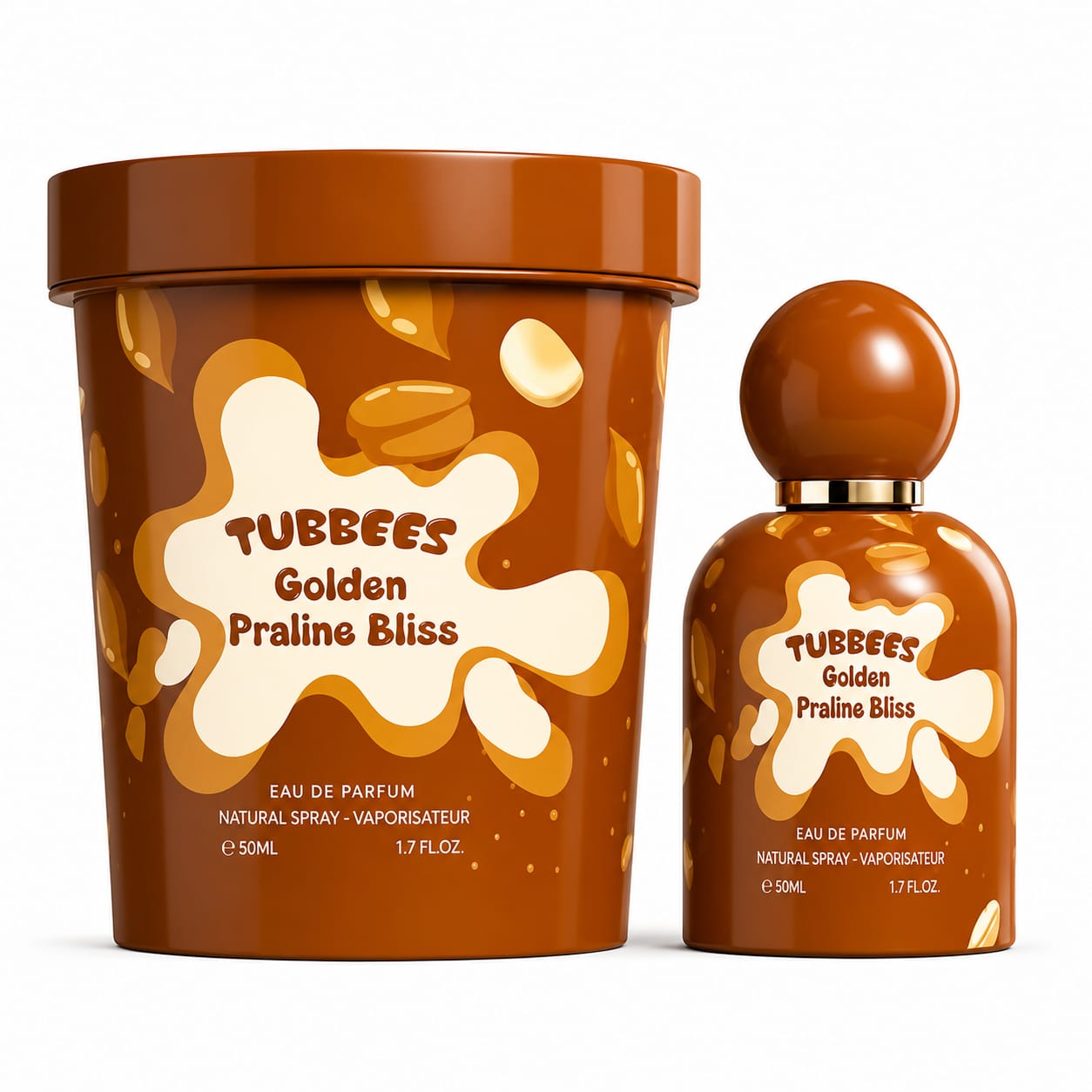 Golden Praline Bliss Tubbees – 50ml