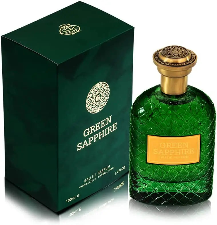 Green Sapphire Fragrance World - 100ml Eau Da Parfum - Dapper Industries SA