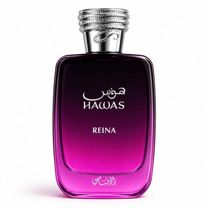 Hawas Reina by Rasasi 100ml Eau De Parfum bottle
