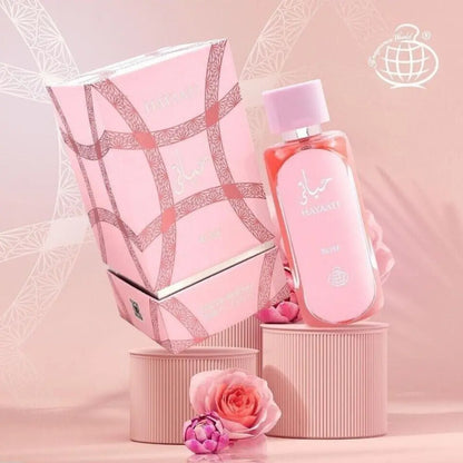Hayaati Rose Fragrance World  - 100ml Eau Da Parfum - Dapper Industries SA