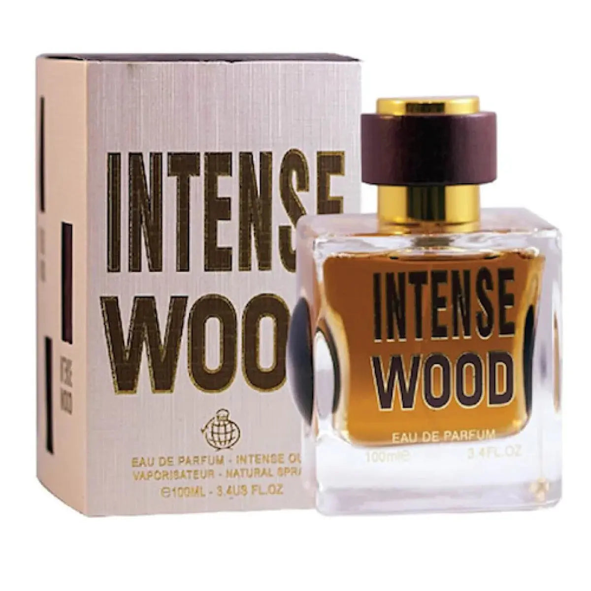 Intense Wood Fragrance World - 100ml Eau De Parfum Dubai Perfumes