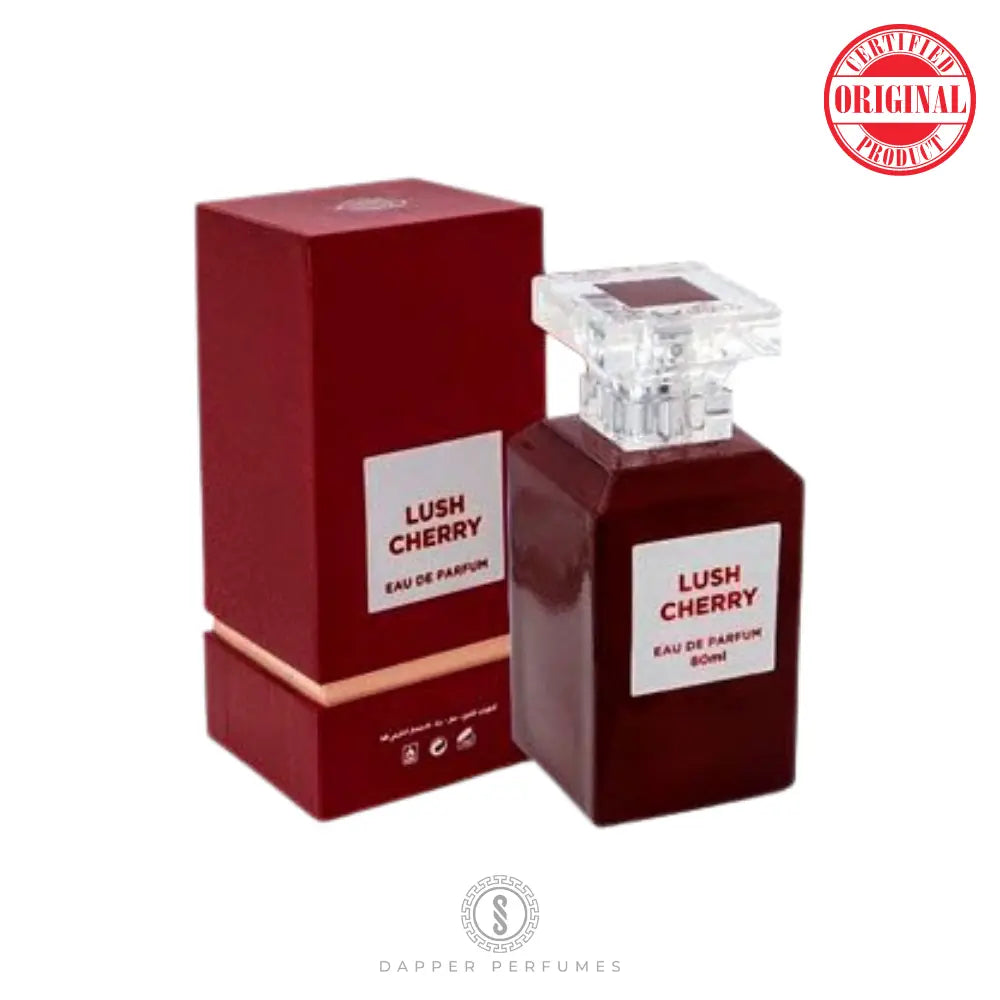 Lush Cherry Fragrance World - 100ml Eau De Parfum - Dapper Industries SA
