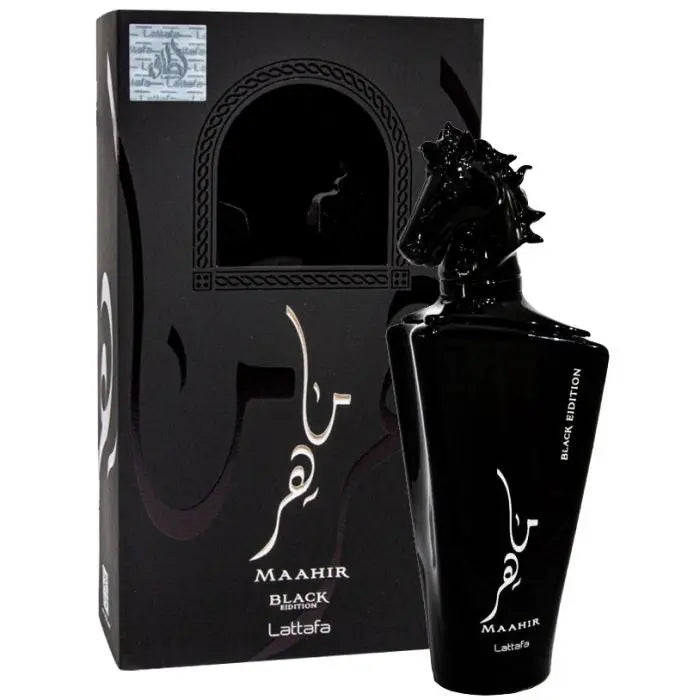 Maahir Black Edition By Lattafa - 100ml Eau De Parfum Lattafa