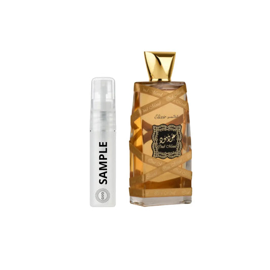 Oud Mood Elixir Lattafa- 5ml Sample Eau Da Parfum - Dapper Industries SA