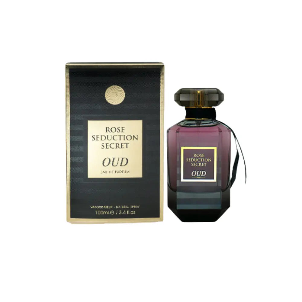 Rose Seduction Oud Fragrance World - 100ml Eau Da Parfum - Dapper Industries SA