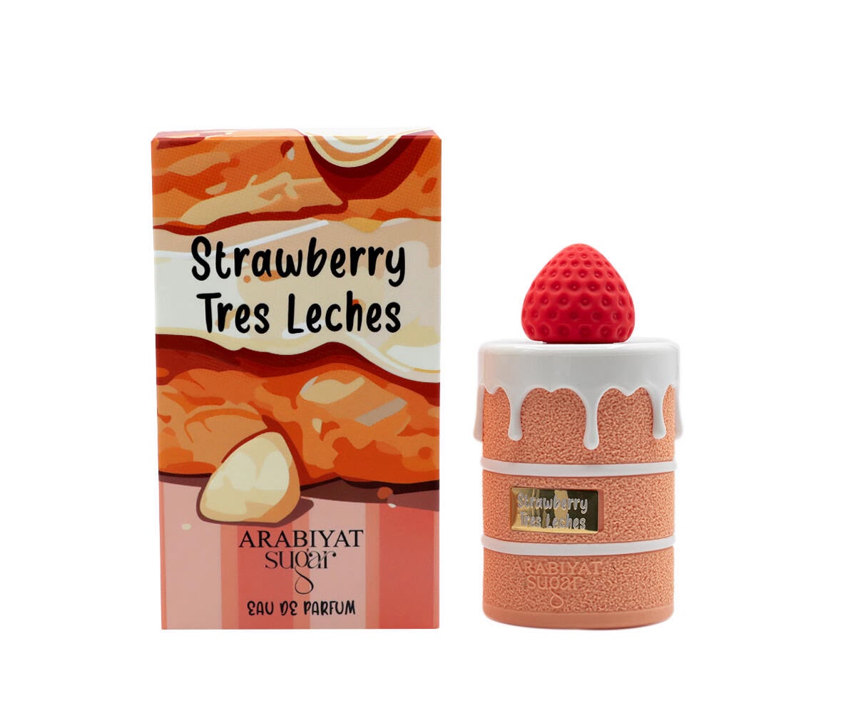 Strawberry Tres Leches Arabiyat Sugar – 100ml Eau De Parfum