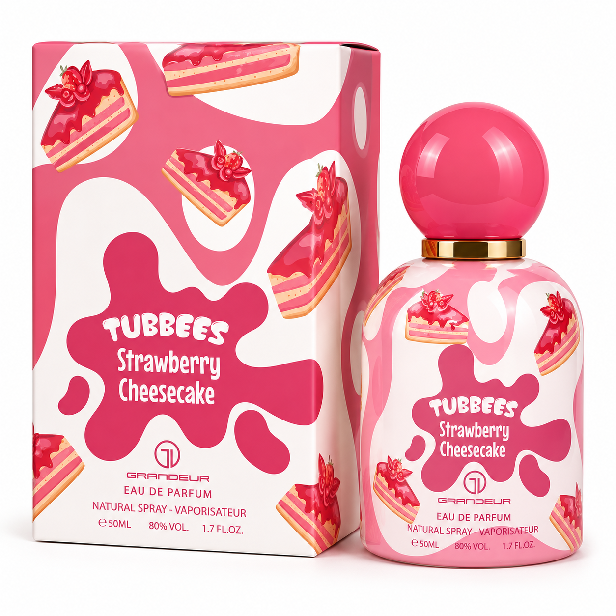 Strawberry Cheesecake Tubbees – 50ml