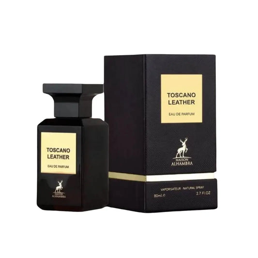 Toscano Leather Maison Al-Hambra By Lattafa - 80ml Eau De Parfum