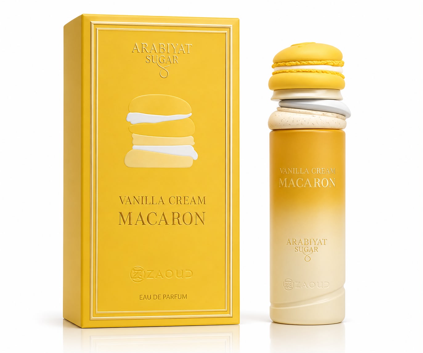 Vanilla Cream Macaron Arabiyat Sugar – 100ml Eau De Parfum