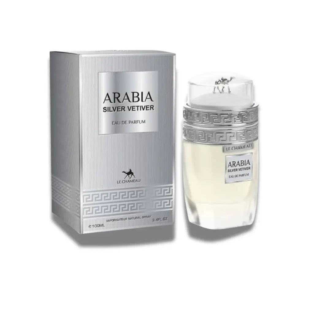 Arabia Silver Vetiver Le Chameau - 100ml Eau Da Parfum