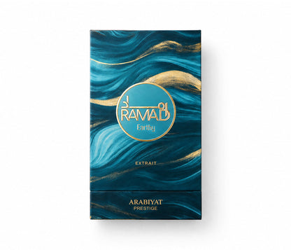 Arabiyat Prestige Ramad Earthy 100ml Extrait packaging