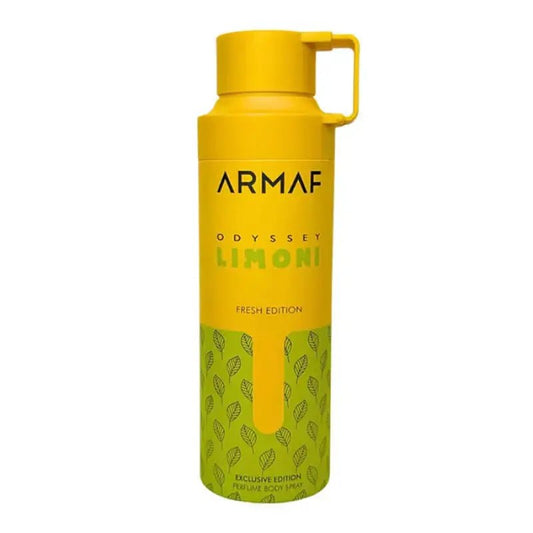 Armaf Odyssey Limoni Fresh Edition Body Spray - 200ml Dubai Perfume – Dapper Industries