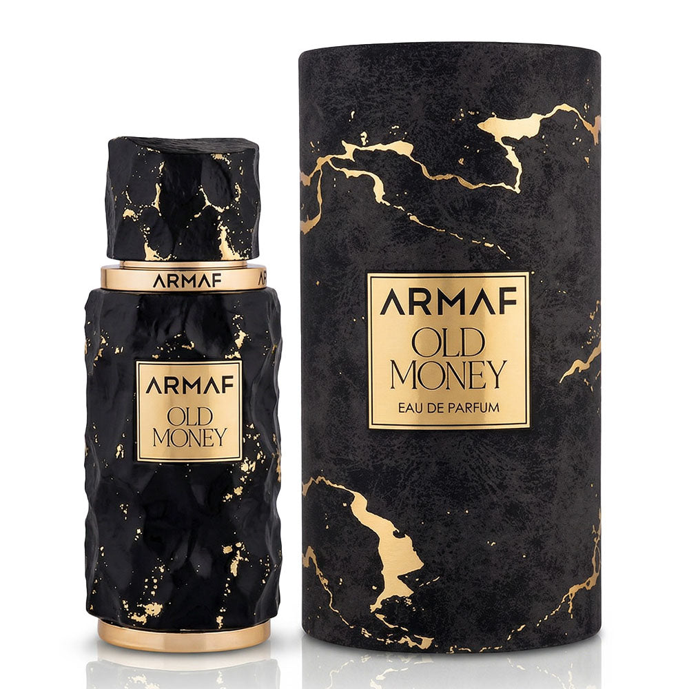 Armaf Old Money 100ml black and gold bottle
