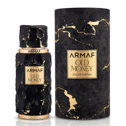 Armaf Old Money 100ml black and gold bottle