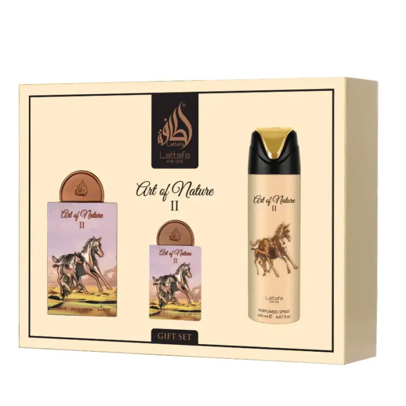 Art of Nature II Lattafa Giftset 100ml Dubai Perfumes