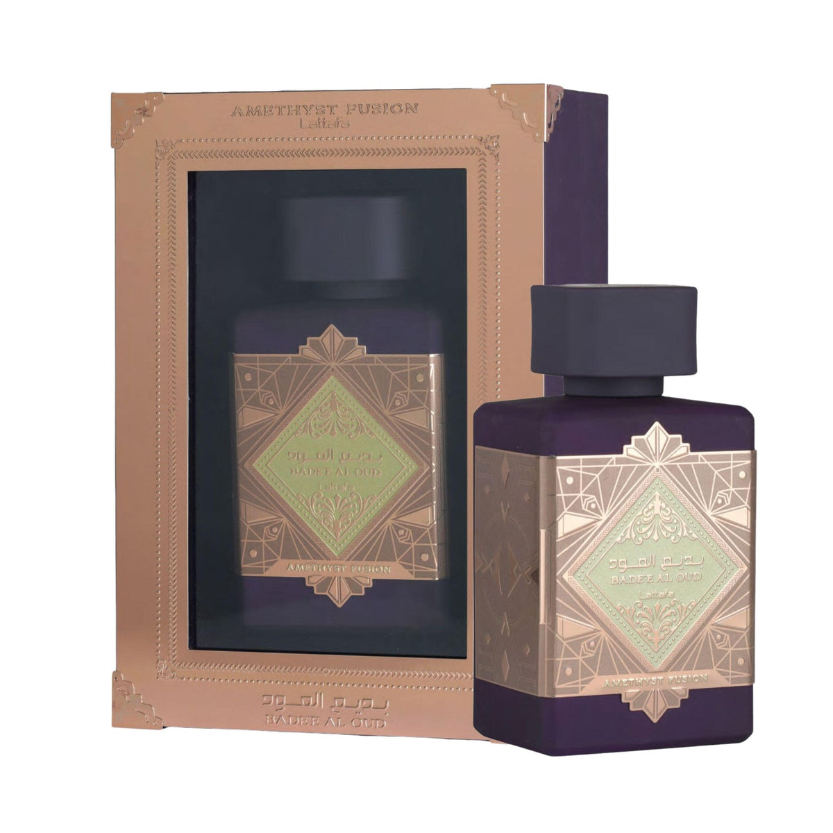 Bade'e Al Oud Amethyst Fusion by Lattafa - 100ml Eau de Parfum Dubai Perfume – Dapper Industries