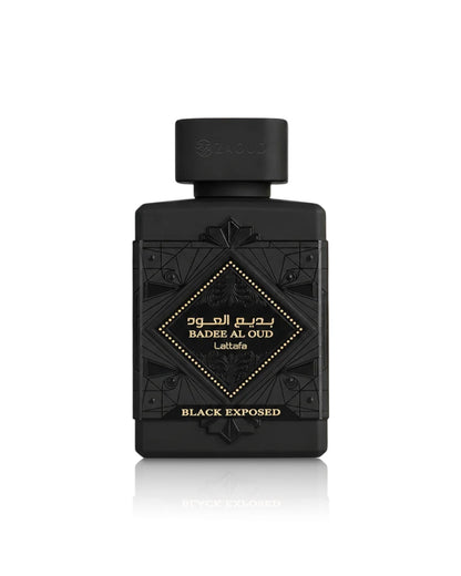 Badee Al Oud Black Exposed by Lattafa – 100ml Eau de Parfum Dubai Perfume – Dapper Industries