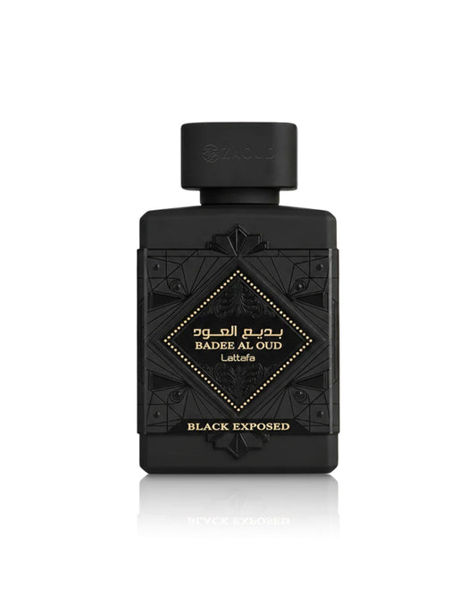 Badee Al Oud Black Exposed by Lattafa – 100ml Eau de Parfum Dubai Perfume – Dapper Industries
