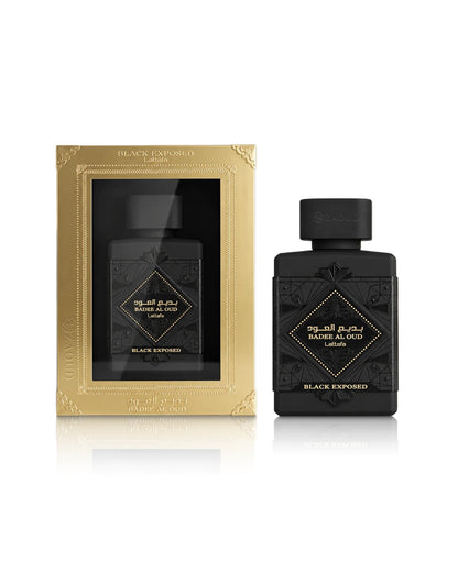 Badee Al Oud Black Exposed by Lattafa – 100ml Eau de Parfum Dubai Perfume – Dapper Industries