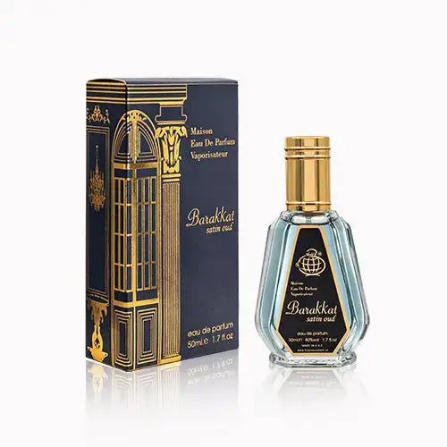 Barakkat Satin Oud Mini - 50ml - 50ml - Designer Perfumes