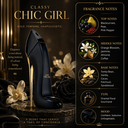 Classy Chic Fragrance World - 100ml Eau De Parfum Dubai Perfume – Dapper Industries