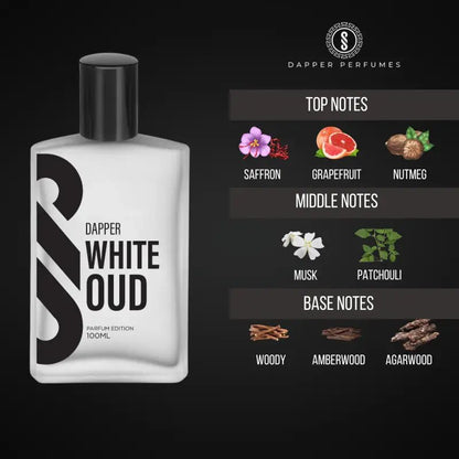 Dapper White Oud - Parfum Edition 100ml Dubai Perfume – Dapper Industries