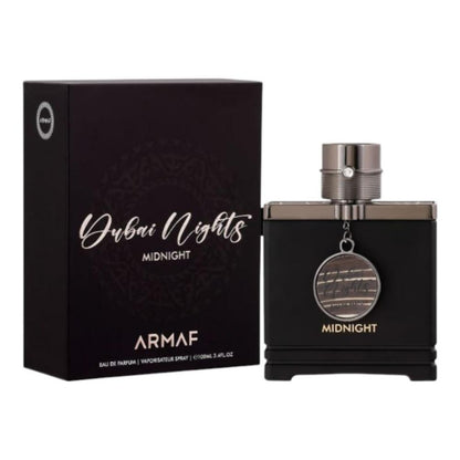 Armaf Dubai Nights Midnight bottle and box