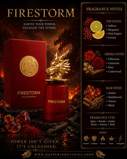 Firestorm French Avenue - 100ml Dubai Perfume – Dapper Industries